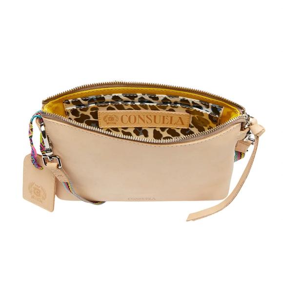 NEW CONSUELA women's diego midtown crossbody bag in natural - Picture 4 of 4
